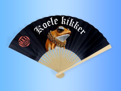 Handwaaiers                    Papieren handwaaier